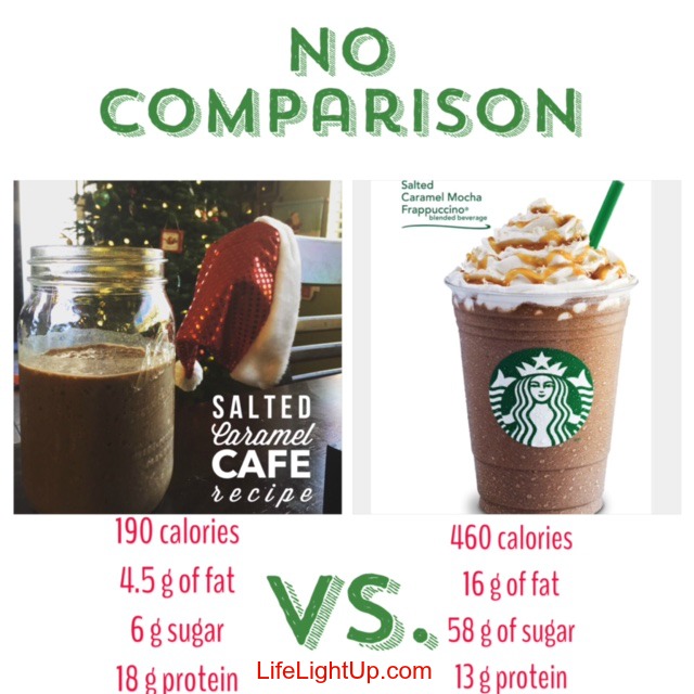 Life Light Up Salted Caramel Cafe Shakeology Recipe