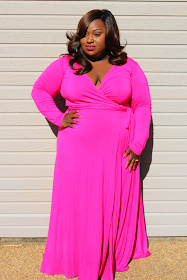 Style 4 Curves --For the Curvy Confident Woman: The Long Wrap Dress