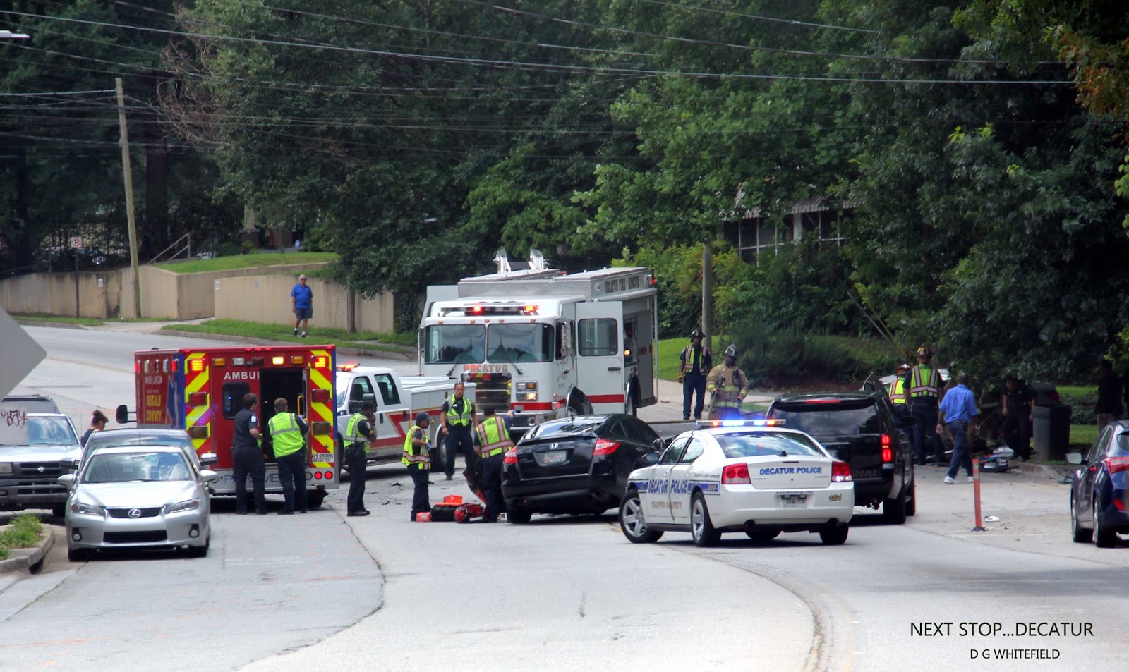 NEXT STOP...DECATUR Church Street Shut Down Thursday due to Two car