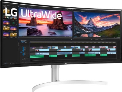 LG ultrawide curved monitor