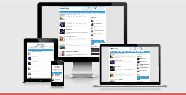 Vikka Fast and Responsive Blogger Template