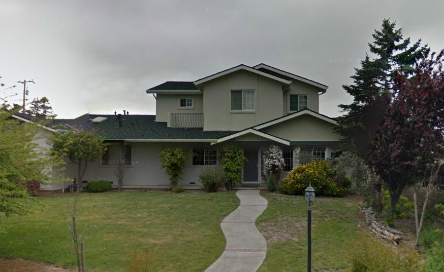 Casas Bonitas Americanas Casas Pintadas De Color Gris 1