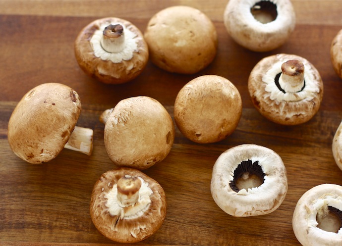 swiss brown mushrooms for mushroom soup