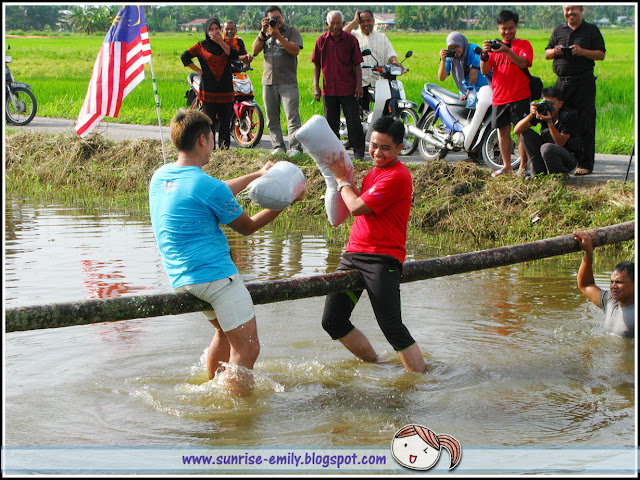 Crazy Traditional Games @ Homestay Sungai Chenaam, Penang