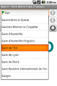 MetrO for Android - Screenshot