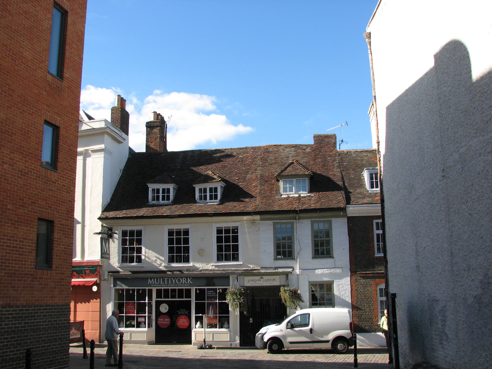 King Street Ramsgate in 1939, bit of sketching in Canterbury