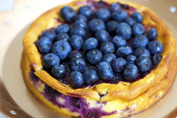 Blueberry-Cheesecake, Heidelbeeren, Blaubeeren