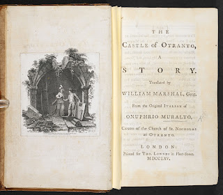  El Castillo de Ontranto. Horace Walpole.