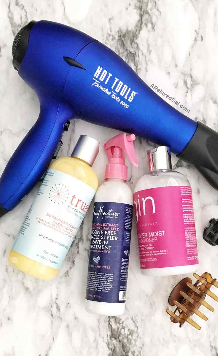Tips for blow drying hair | A Relaxed Gal