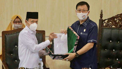  Rapat Paripurna DPRD Medan Penyampaian Nota Pengantar R-APBD TA 2021