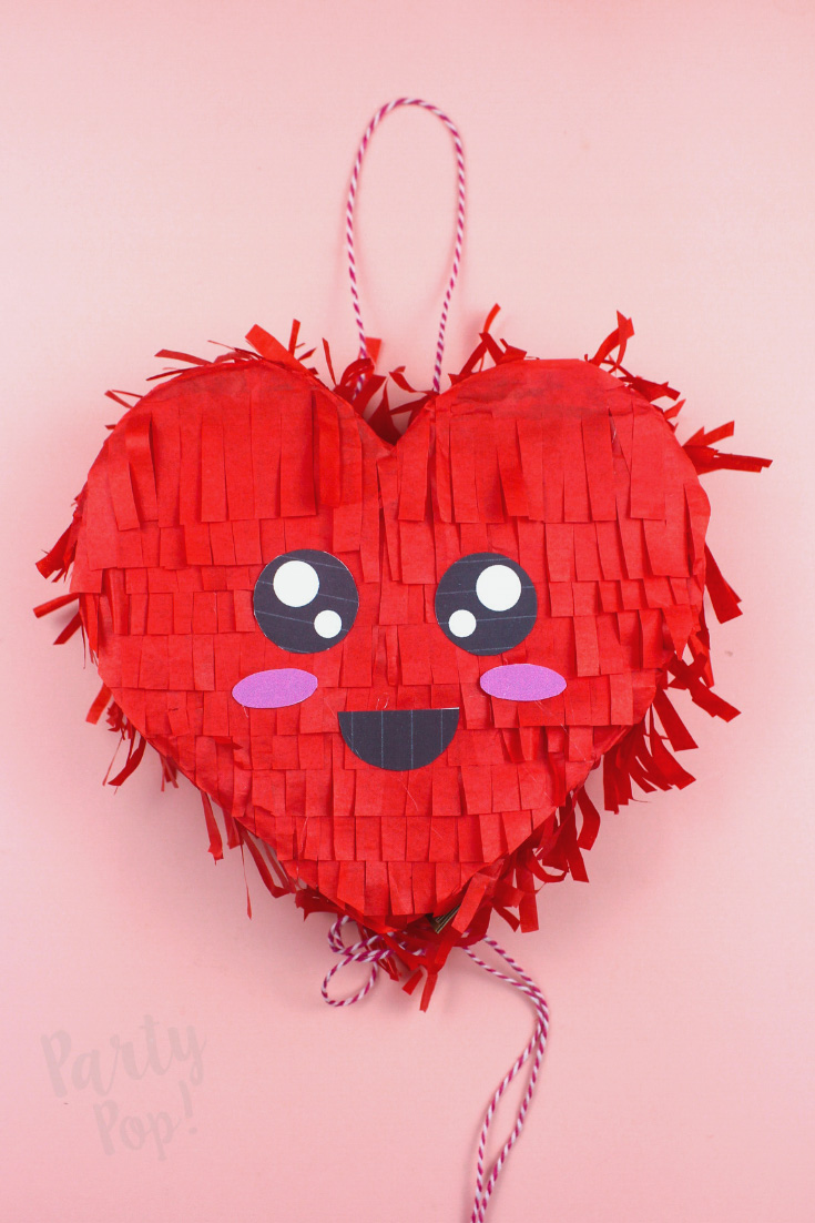 Decaer regalo Hombre rico Mini piñatas para San Valentín | PartyPop DIY
