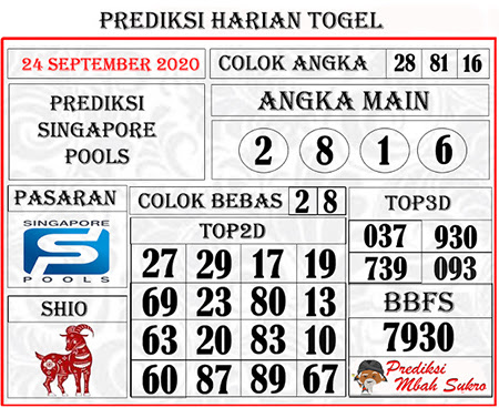 Syair Sgp Hari Ini 24 September 2020 Syair Sgp Hari Ini 24 September 2020