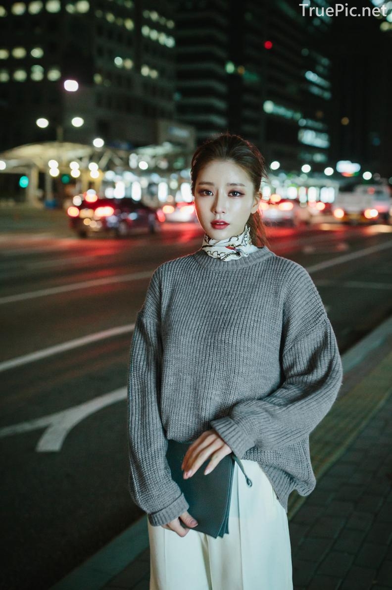 Korean Fashion Model - Kim Jung Yeon - Winter Sweater Collection - TruePic.net - Picture 12