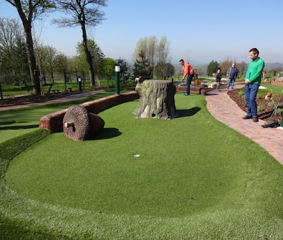 Adventure Golf at Haigh Woodland Park in Wigan