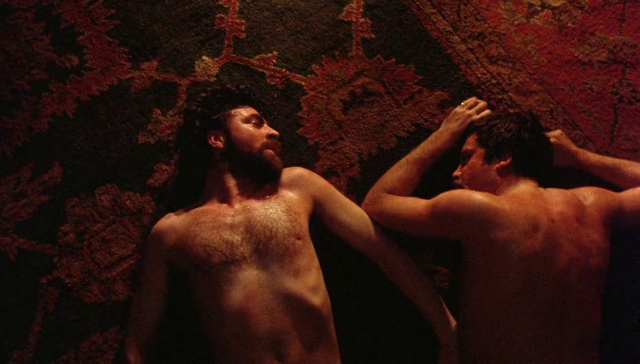 Oliver Reed and Alan Bates nude in Women In Love.
