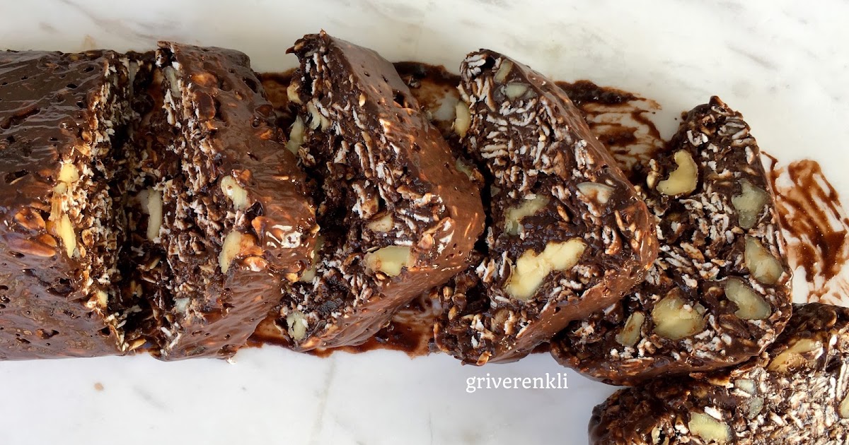 Şekersiz Mozaik Pasta