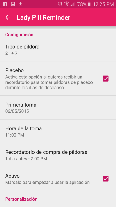 pastilla anticonceptiva