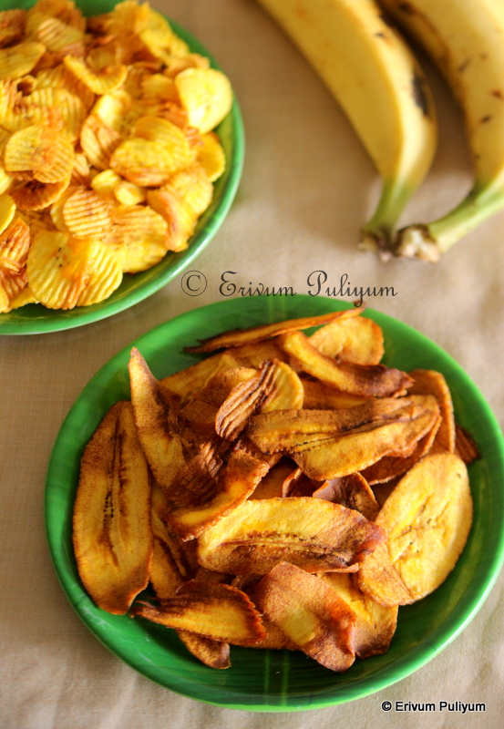 Erivum Puliyum Pazham Chips Sweet Banana Chips Ripe Plantain Chips