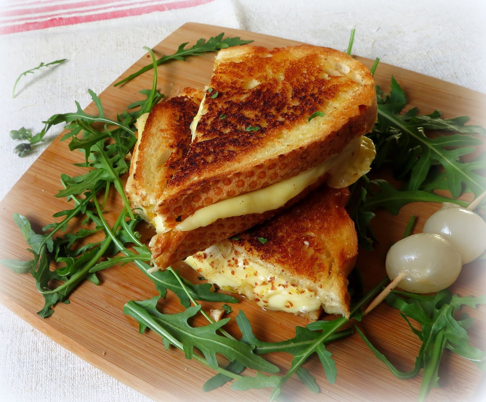 Classic Grilled Cheese with Marinated Onions The English Kitchen