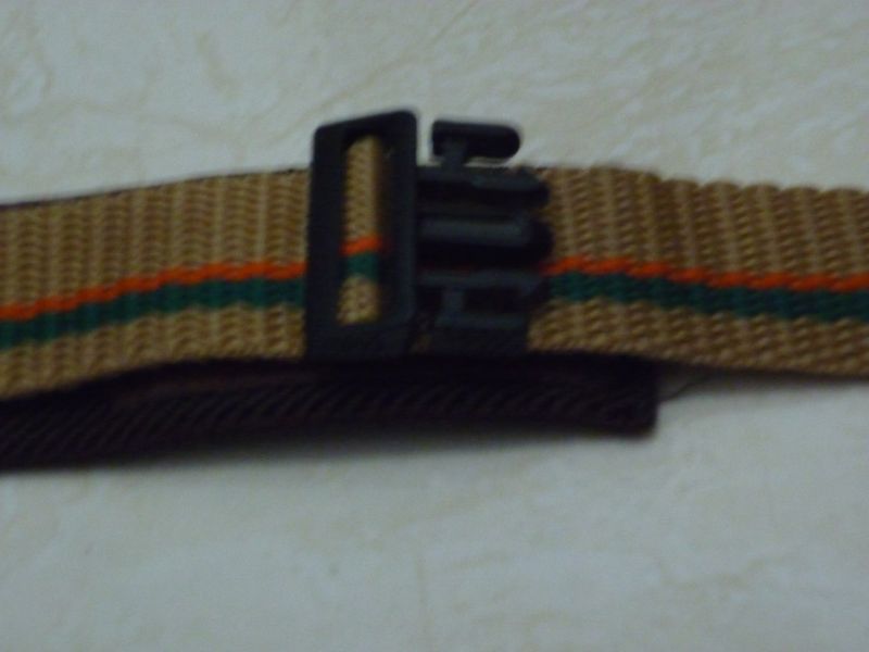 militarywatch SOLD GSHOCK CANVAS VELCRO STRAP 22 mm (Aftermarket