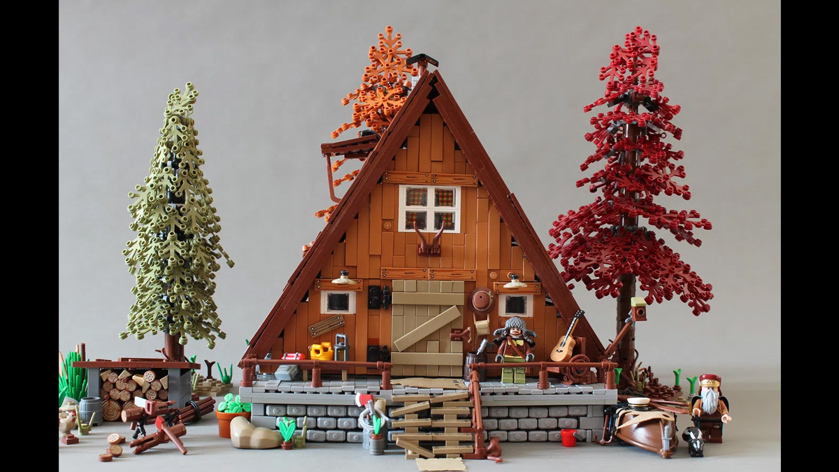 A-FRAME CABIN 10K Support on LEGO IDEAS
