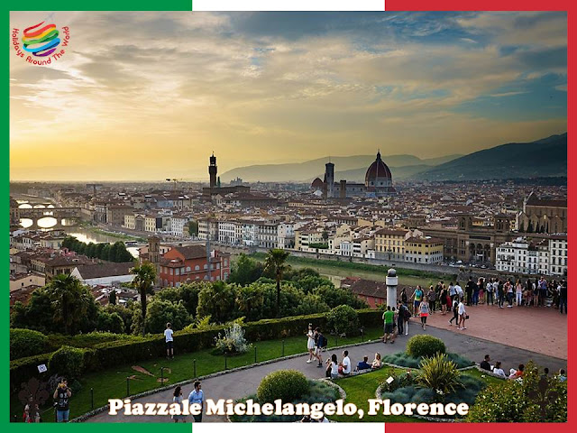 The most famous tourist attractions in Florence, Italy