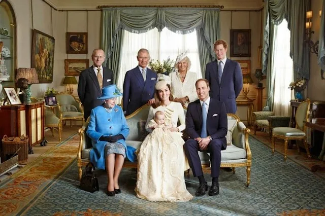 The Official Christening Photos of  Prince George 