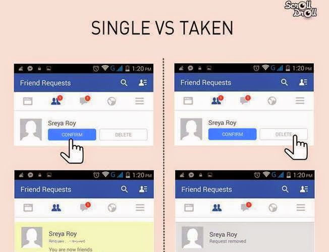 Single Vs Taken, Status Manakah Kamu Sekarang ? bukan