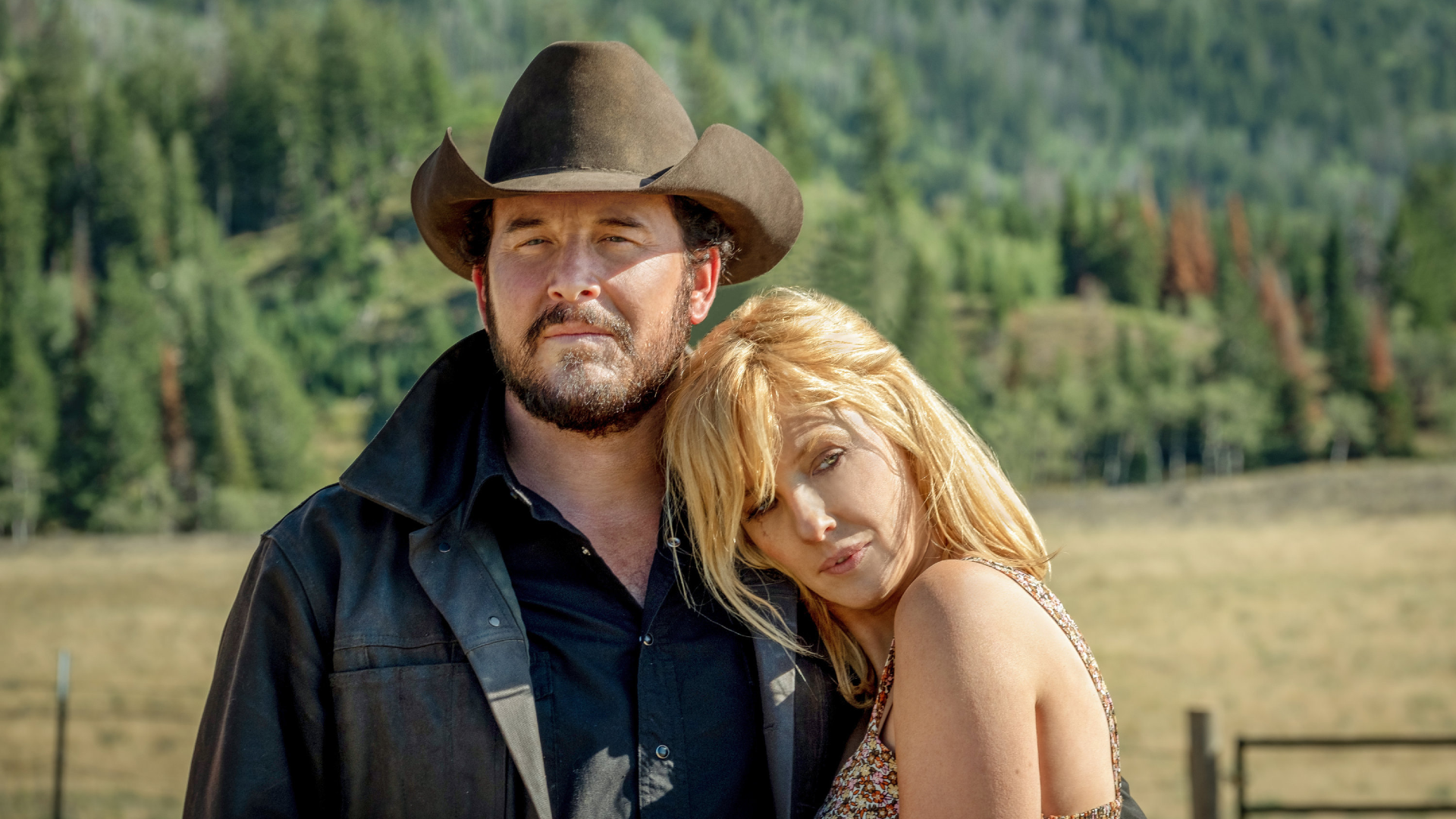 Yellowstone Rip Wheeler Cole Hauser Beth Dutton Kelly Reilly Paramount Netw...