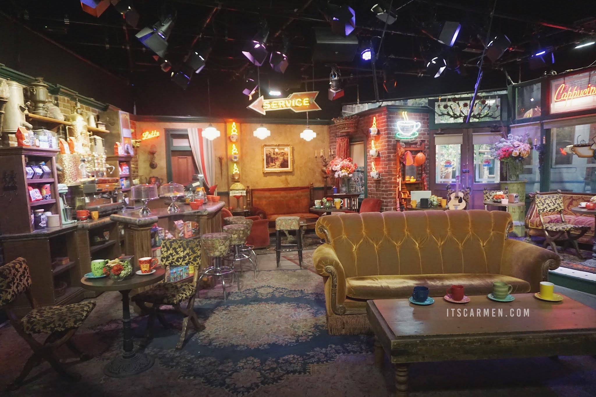 Where was Friends Filmed? Central Perk Cafe From Friends Warner Bros