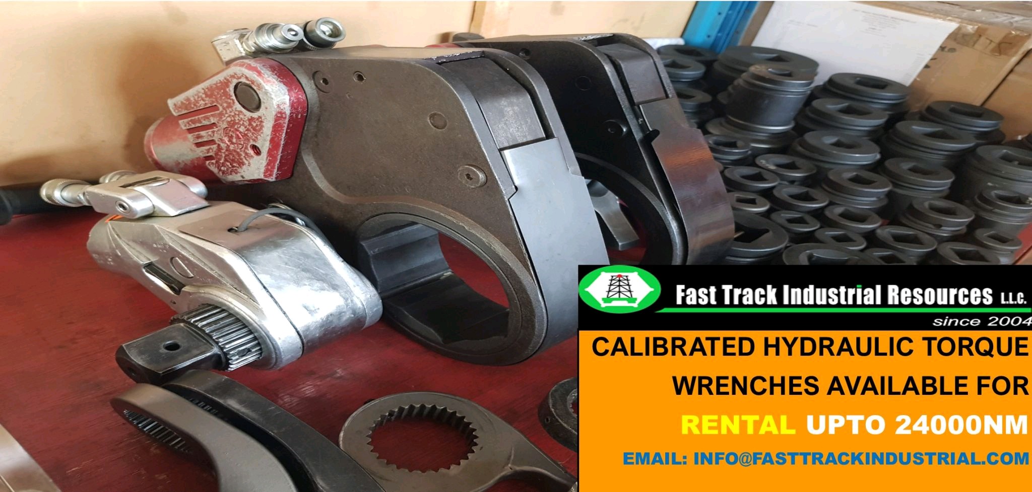 Hydraulic Torque Wrenches for Rent in UAE & Oman www