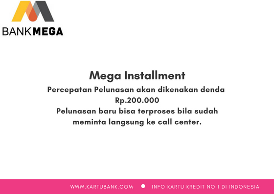 Cara membuat cicilan kartu kredit mega