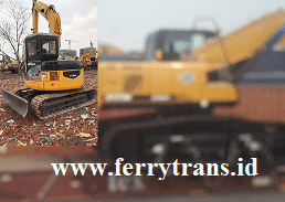 Jasa Import Alat Berat Mesin Bekas Excavator Komatsu PC 78 US dari China Ke Surabaya