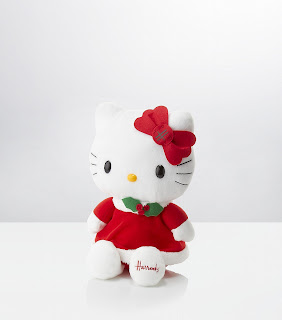 Hello Kitty plush soft toy for Christmas