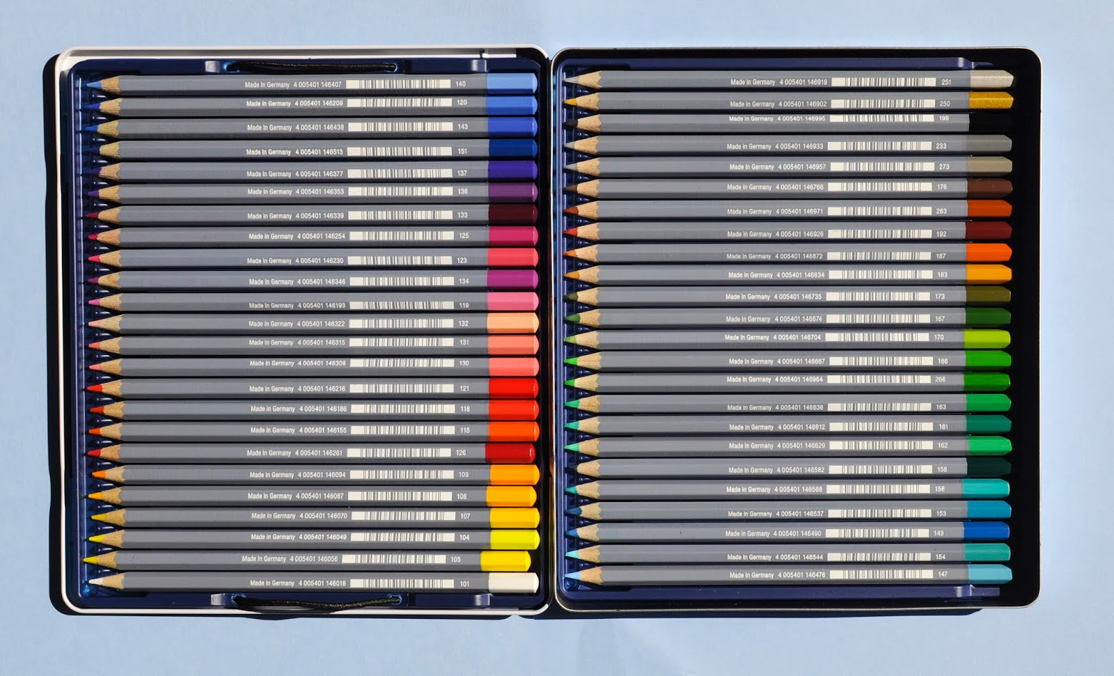 FaberCastell 48 Goldfaber Regular and Aqua Colored Pencils Review