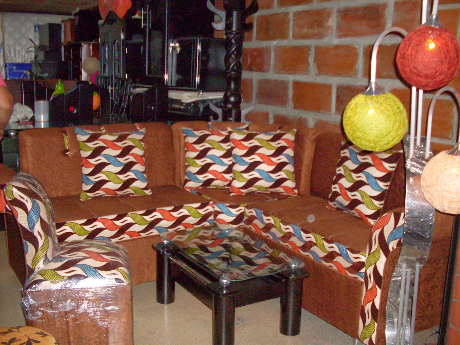 MUEBLES MODERNA: SALA ESQUINERA