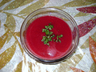 Tomato beetroot+soup