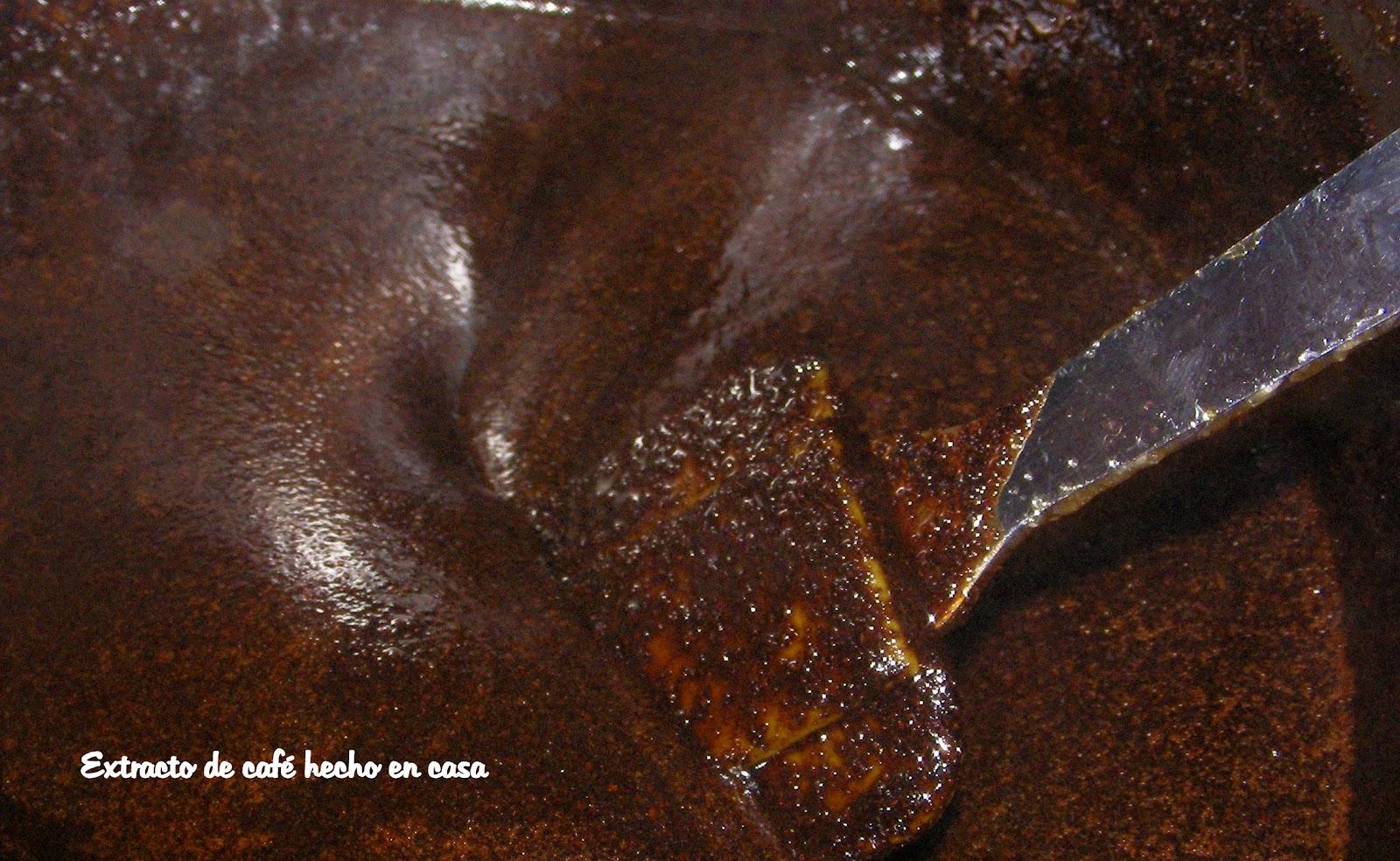 La cocina no es lo mio Extracto de café hecho en casa