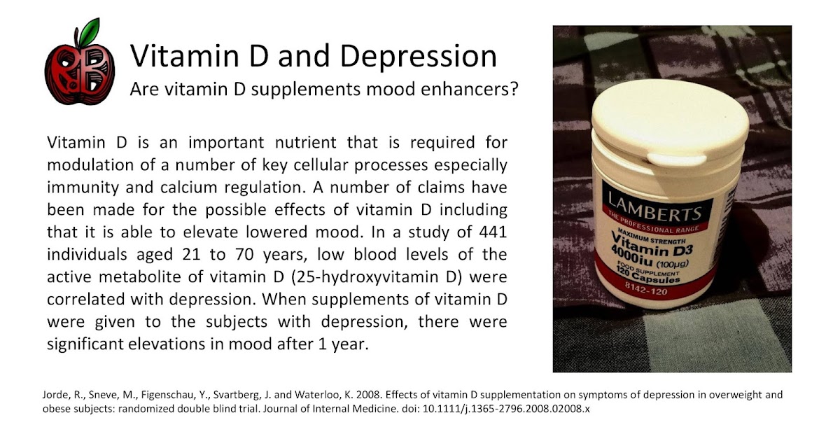 Vitamin D and Depression