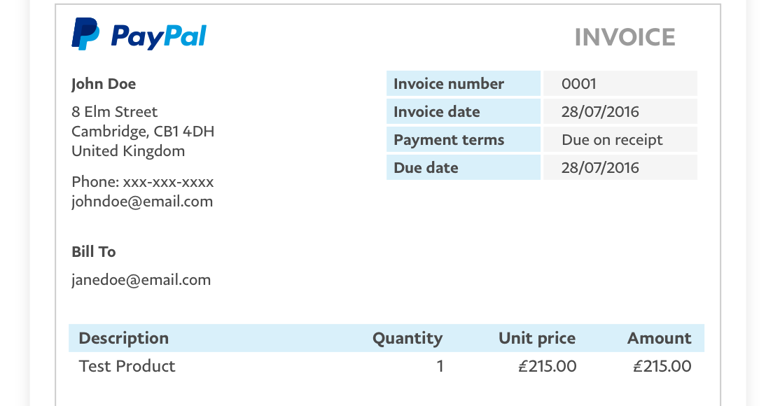 Contoh Invoice Dalam Bahasa Inggris Zen Rumah
