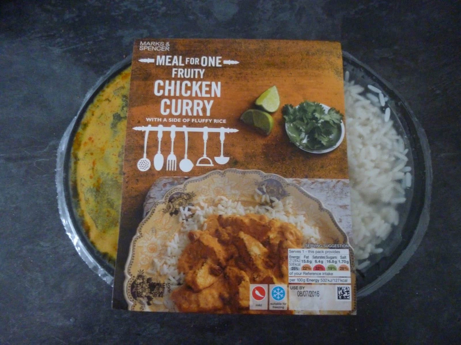 Marks & Spencer Food Reviews M&S Fruity Chicken Curry
