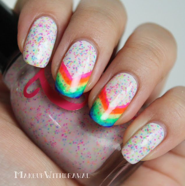 Rainbow Nails | Makeup Withdrawal