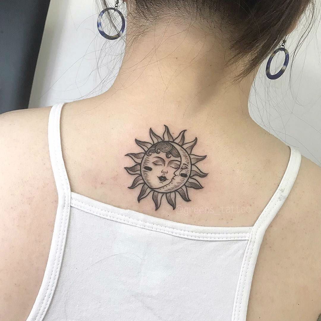 TATUAJES SOL CON LUNA☾☼ TATUAJES SOL CON LUNA☾☼