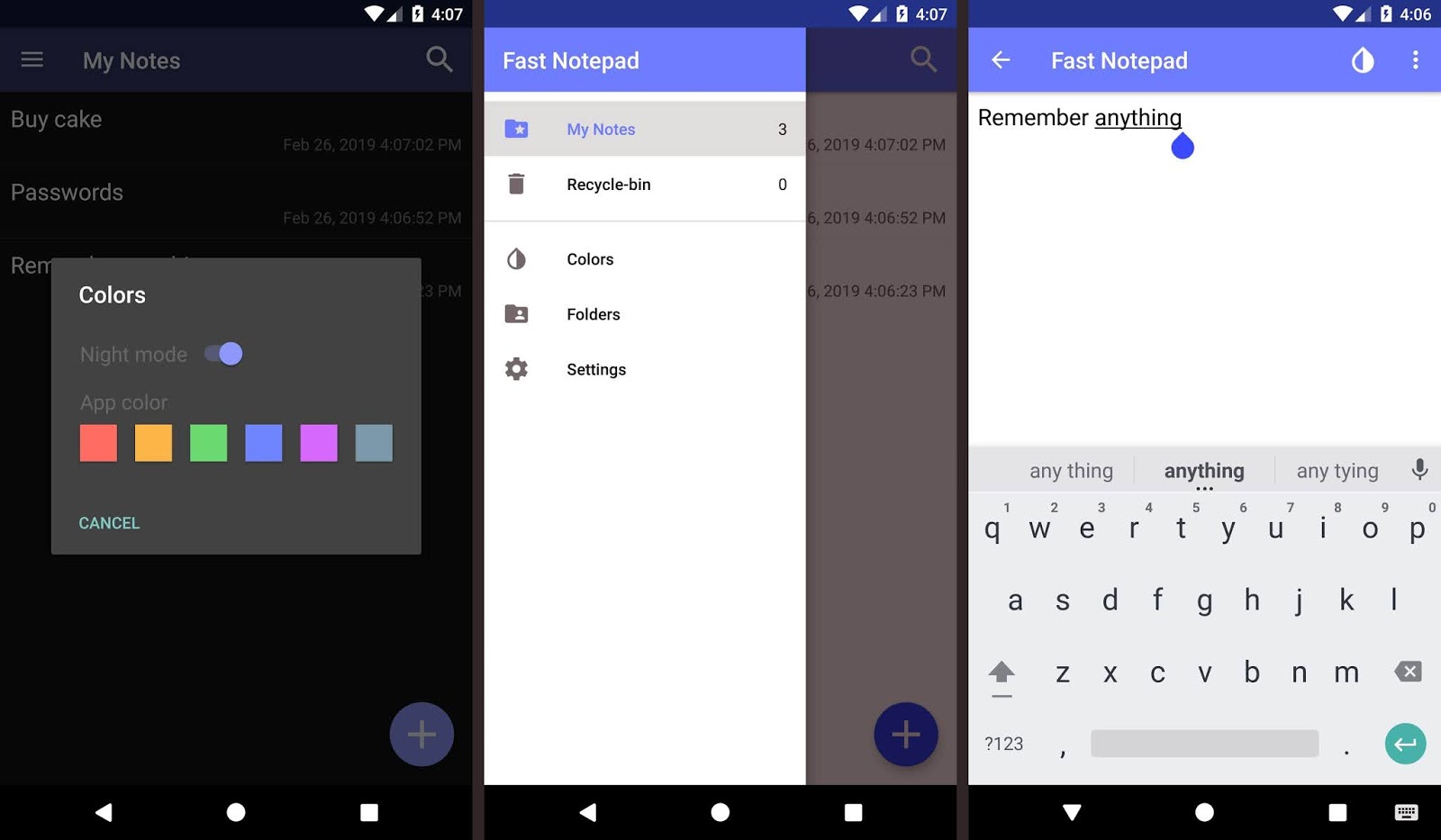 ØªÙØ²ÙÙ Ø£ÙØ¶Ù تطبÙ٠اÙÙ
ÙÙØ±Ø© Ø§ÙØ³Ø±Ùعة Fast Notepad ÙØªØ¯ÙÙ٠اÙÙ
ÙØ§ØØ¸Ø§Øª عÙÙ ÙØ¸Ø§Ù
Ø§ÙØªØ´ØºÙÙ Ø§ÙØ£ÙدرÙÙØ¯ 2020