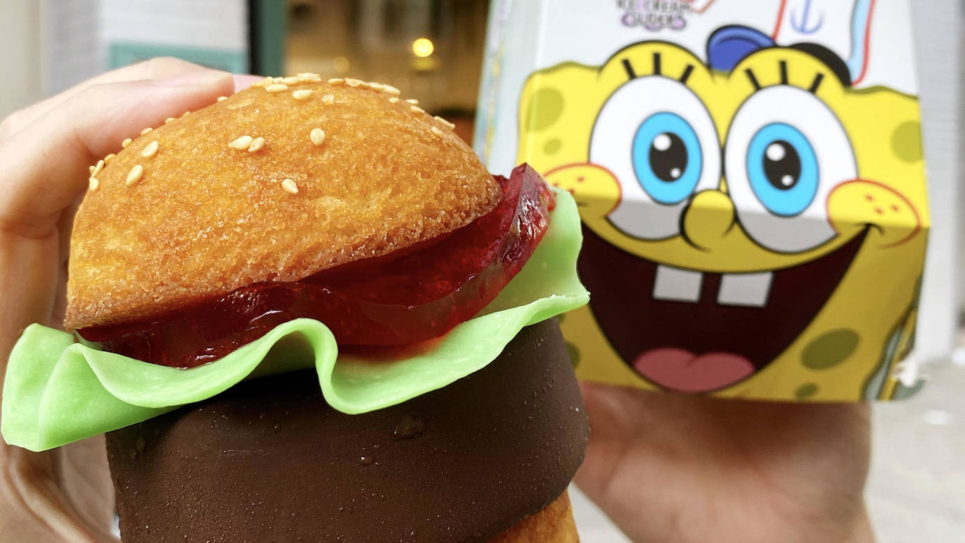 NickALive! Milk & Cream Celebrates 'SpongeBob SquarePants' with
