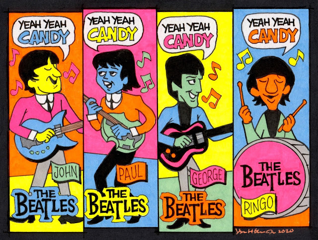 Beatles Candy Sticks