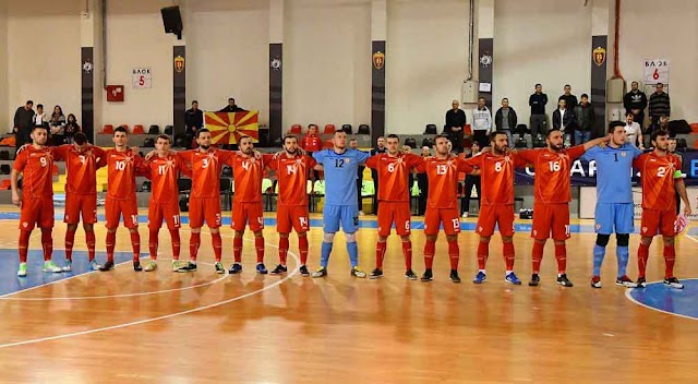 Futsal EURO-Qualifikation: Mazedonien gegen England im Play Off