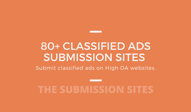 Free Classified Ads Submission Sites