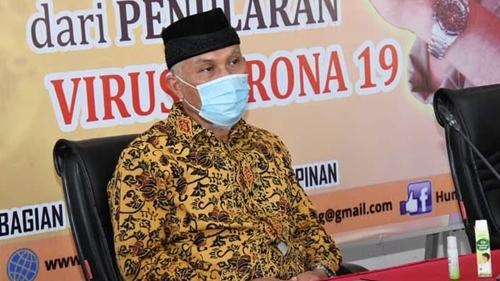 Wali Kota Mahyeldi Hadiri Rakernas Pembangunan Pertanian 2021