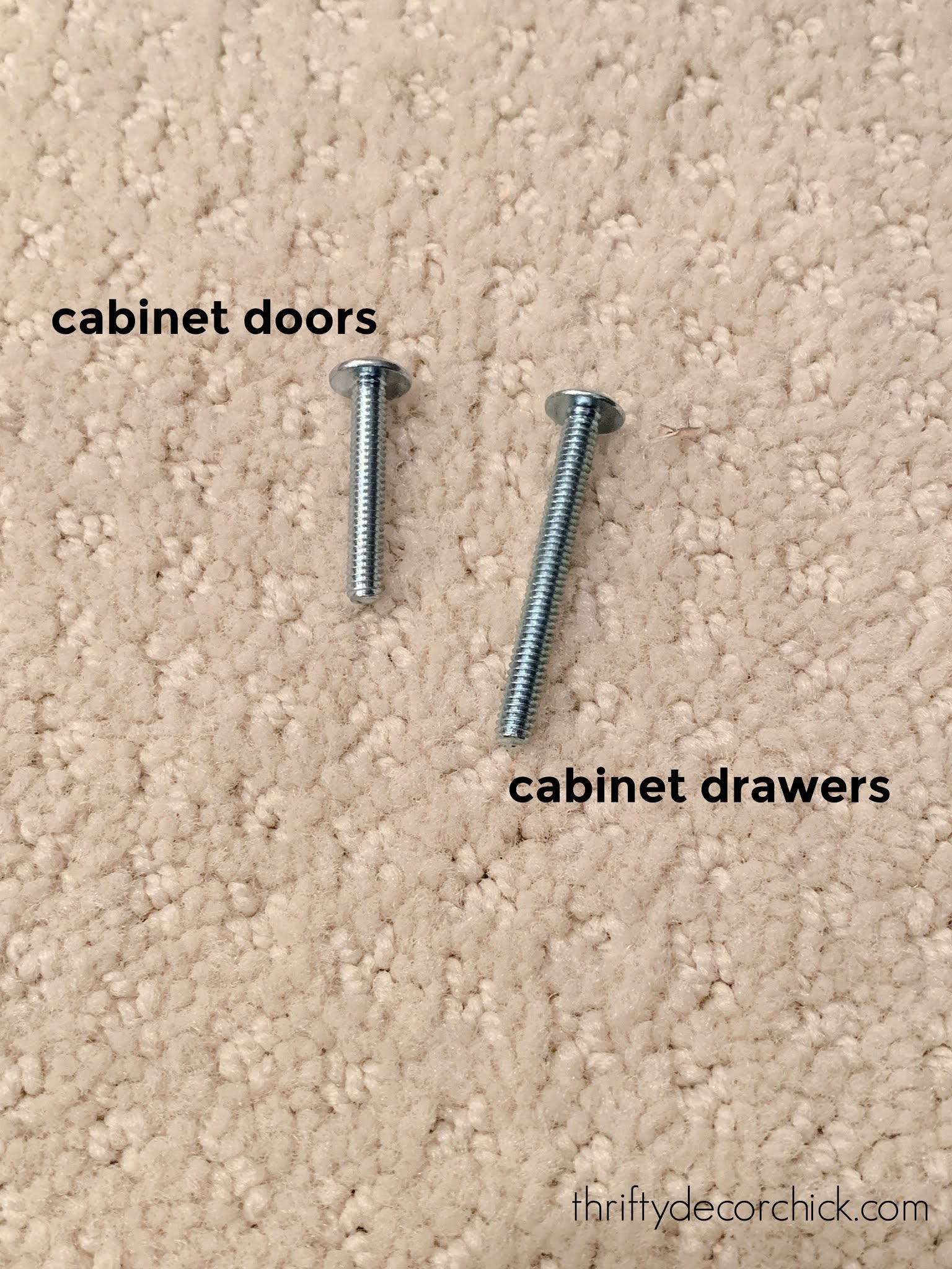 How to Install Hardware the Easy Way Thrifty Decor Chick